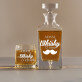 Whisky time - Graviruotų grafino ir viskio taurių rinkinys