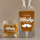 Whisky time - Graviruotų grafino ir viskio taurių rinkinys