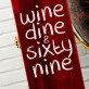 Wine, dine & sixty nine - Vyno dėžutė su priedais