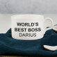 World`s best boss - Puodelis su lekštute