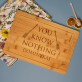You know nothing - Pjaustymo lenta su graviravimu 
