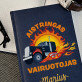 Aistringas vairuotojas - ATSPAUSDINTA UŽRAŠŲ KNYGUTĖ A5