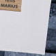 Auksarankis - Vyriški marškinėliai su raštu