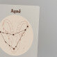 Zodiako ženklas - Ožiaragis- Spauda ant akrilinio stiklo su stovu
