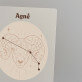 Zodiako ženklas - Liūtas- Spauda ant akrilinio stiklo su stovu